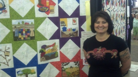 this is actually a group quilt from a block contest for the TX Department of Agriculture